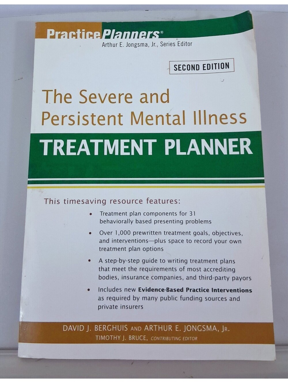 Practiceplanners Ser.: Severe and Persistent Mental Illness Treatment Planner...